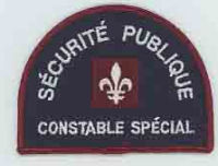 CANADA,QUEBEC,SECURITE PUBLIQUE CONSTABLE 1